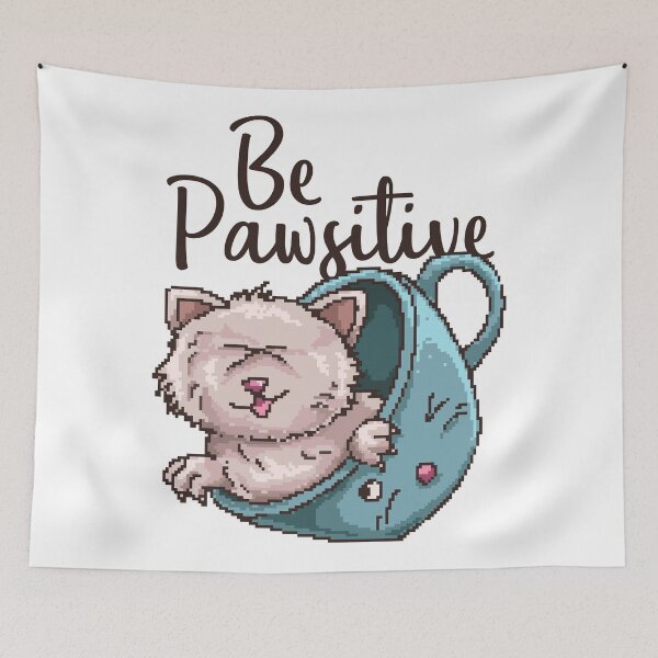 Item preview, Be Pawsitive designed and sold by flipper42.