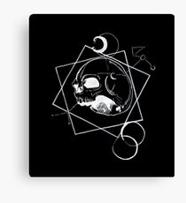 Sternenlicht - Black Canvas Print