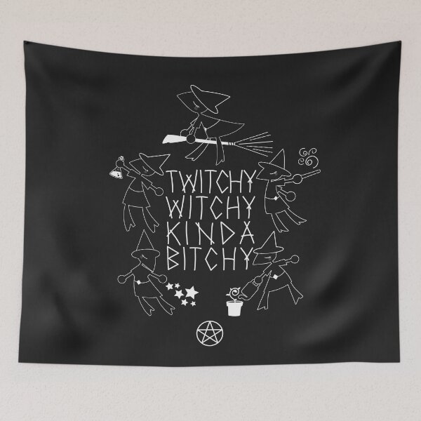 Item preview, Twitchy Witchy Kinda Bitchy designed and sold by TAG-Nadia.
