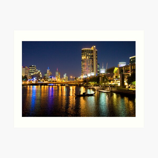 Item preview, Melbourne at Night designed and sold by Ben Loveridge.