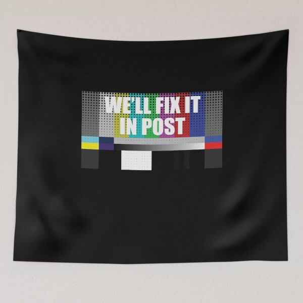 Item preview, Cinematographer, Filmmaker, Film Crew Design - We'll Fix it in Post designed and sold by sparkpress.