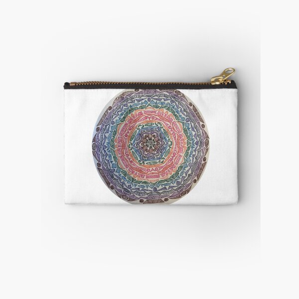 Item preview, Rainbow Rings Mandala Doodle designed and sold by DoodleBeth.