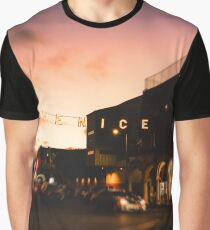 Sunset Venice Graphic T-Shirt