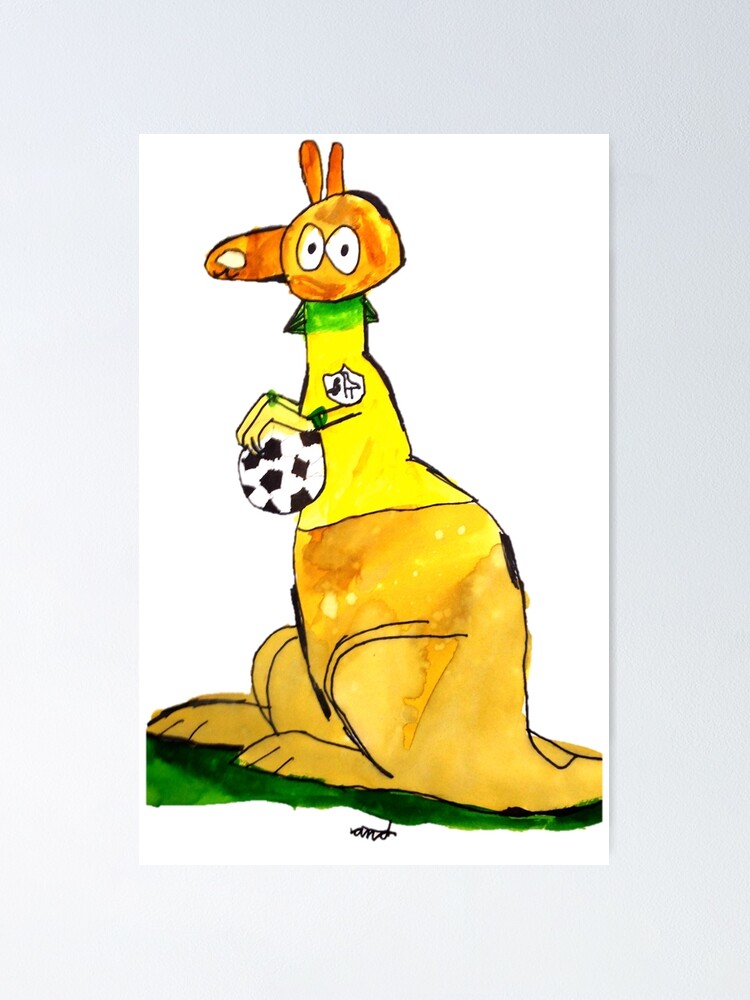 Alternate view of Dan's Socceroo! Poster