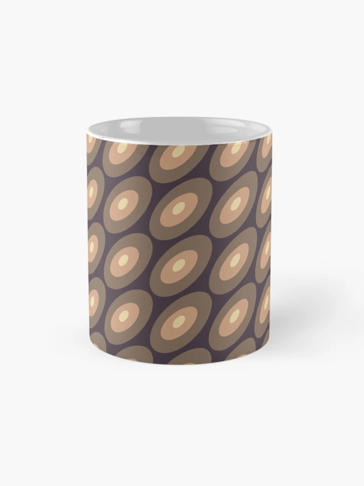 Thumbnail 4 of 6, Coffee Mug, Disc Pattern designed and sold by scofano.