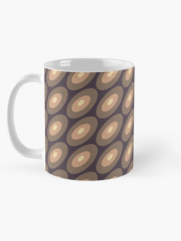 Thumbnail 5 of 6, Coffee Mug, Disc Pattern designed and sold by scofano.
