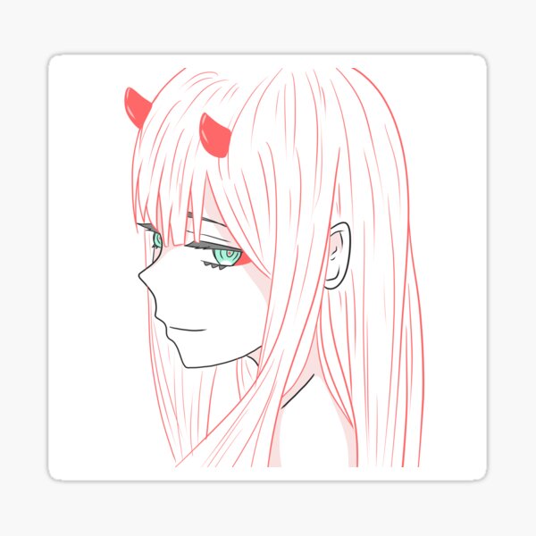 zero two stickers redbubble