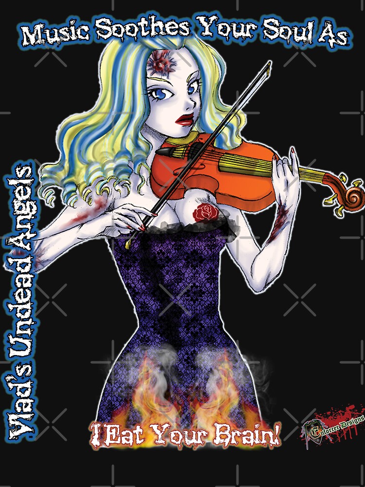 Undead Angels: Zombie Violinist by EnforcerDesigns