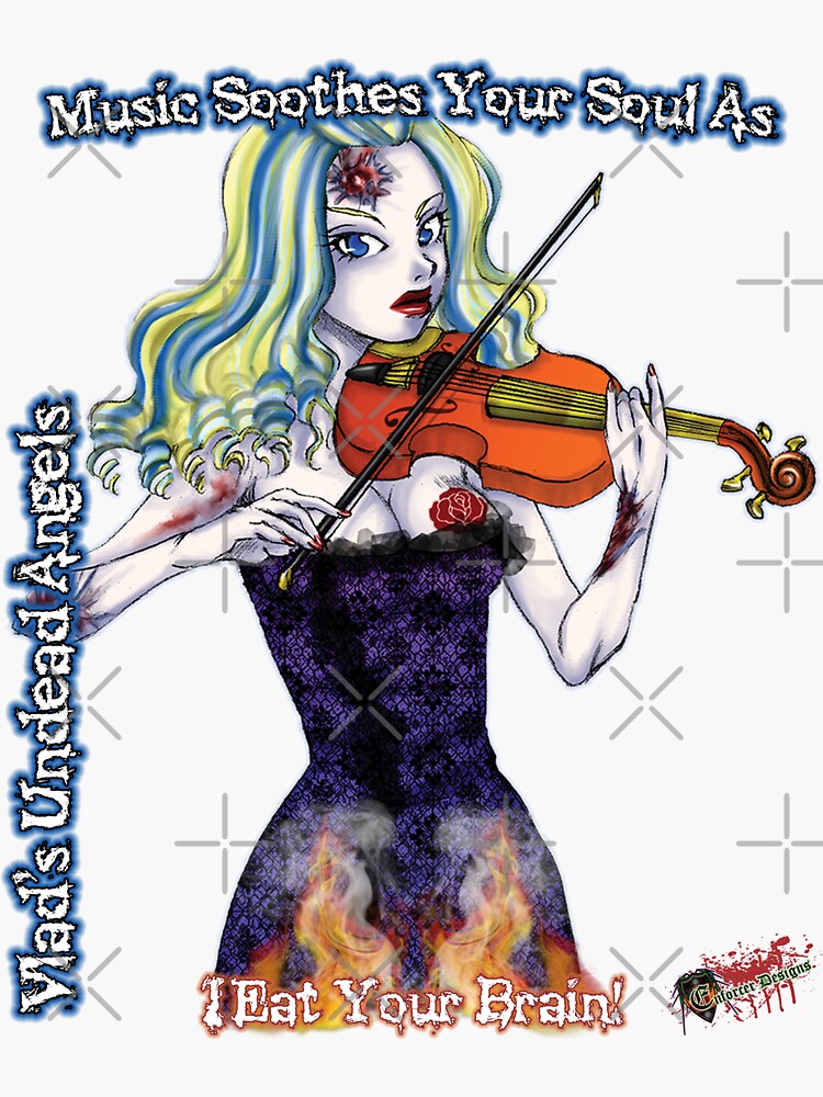 Undead Angels: Zombie Violinist by EnforcerDesigns