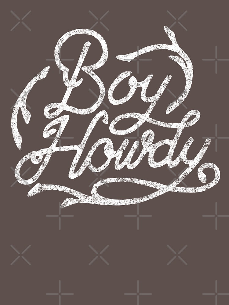 "Boy howdy!" Tshirt by malkoh Redbubble