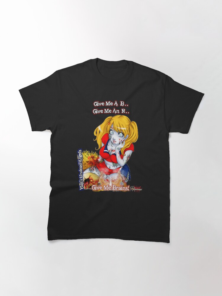 Alternate view of Undead Angels: Zombie Cheerleader Classic T-Shirt