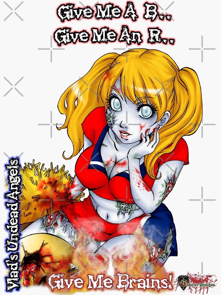 Undead Angels: Zombie Cheerleader by EnforcerDesigns