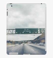 Los Angeles Road Sign California iPad Case/Skin