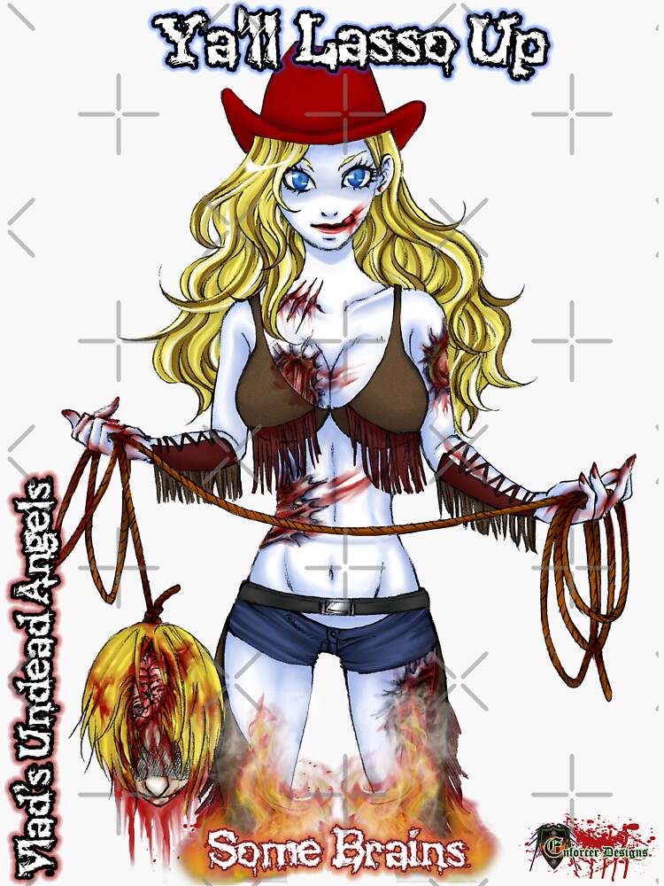 Undead Angels: Zombie Cowgirl by EnforcerDesigns