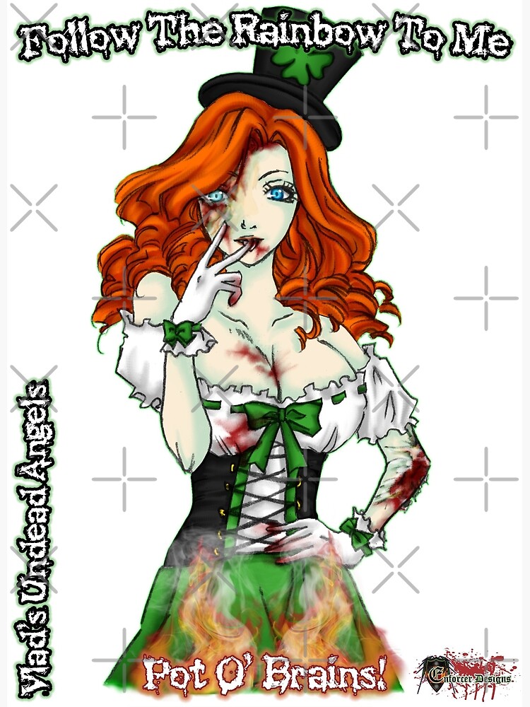 Undead Angels: Zombie St. Patricks Day by EnforcerDesigns