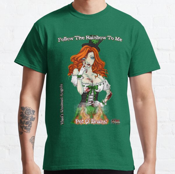 Undead Angels: Zombie St. Patricks Day Classic T-Shirt