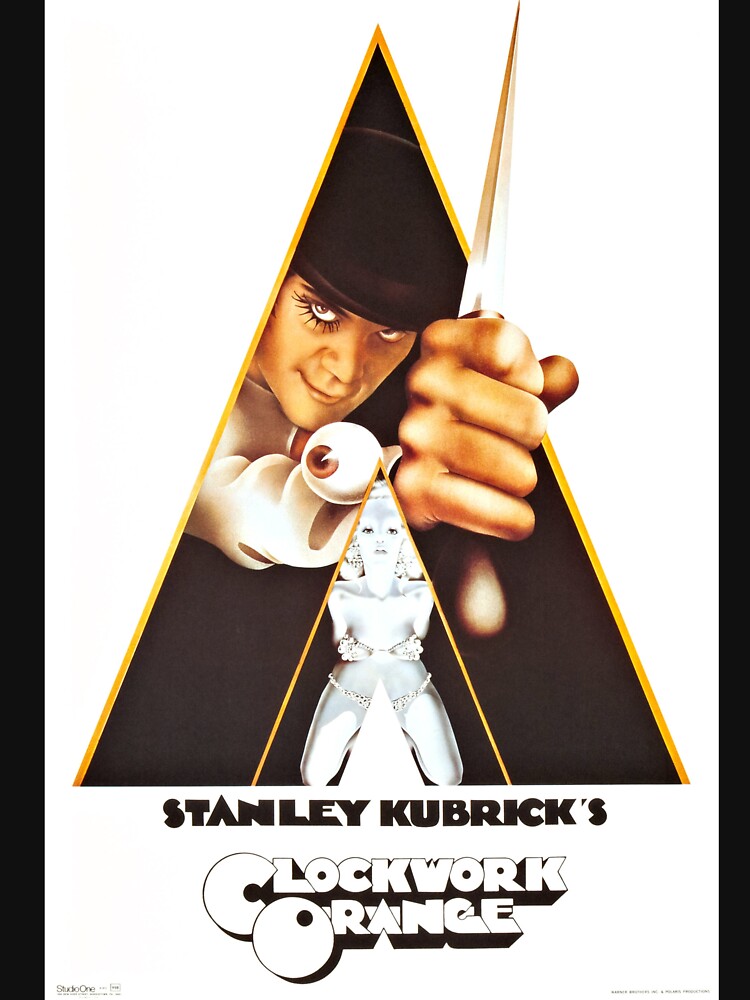 Vintage 1971 A Clockwork Orange, Posters, Movie, Retro by clothorama