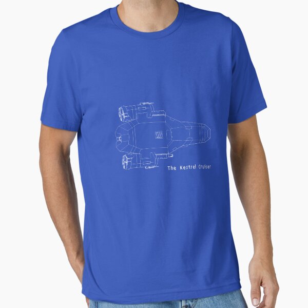 FTL: The Kestrel Cruiser Blueprints Essential T-Shirt