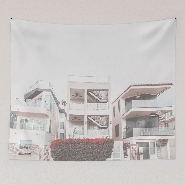 Item preview, Santa Monica Beach House Pink  designed and sold by Cali West.