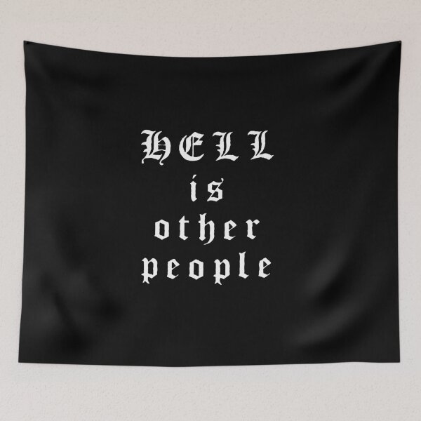 Item preview, Hell is other people designed and sold by Syahrasi.