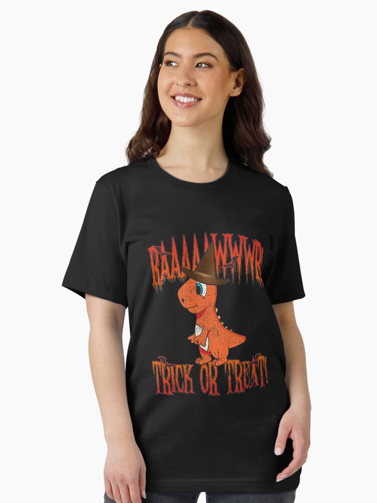 Thumbnail 2 von 7, Essential T-Shirt, Rawr Trick Or Treat Dinosaur Halloween Costume - Cute Halloween Gift designt und verkauft von yeoys.