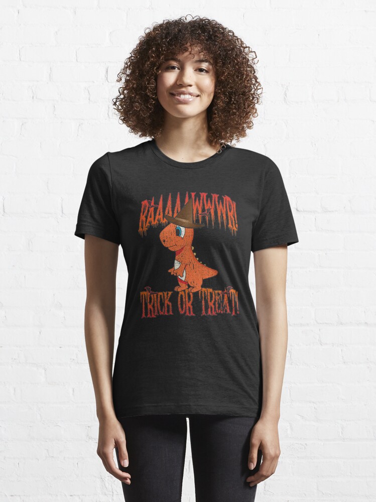 Alternative Ansicht von Rawr Trick Or Treat Dinosaur Halloween Costume - Cute Halloween Gift Essential T-Shirt