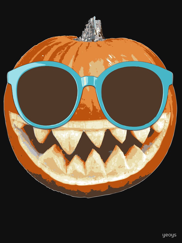 Pumpkin Jack-O-Lantern Sunglasses - Funny Halloween Gift von yeoys