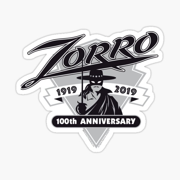 Vista previa del artículo con la obra «Zorro ™ - 100 Aniversario», diseñado y vendido por ZorroProdsInc.