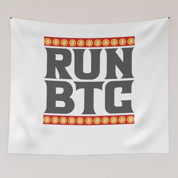 Item preview, BITCOIN - Run Btc designed and sold by design2try.