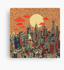philadelphia panorama 2 Canvas Print