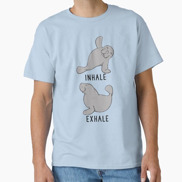 Item preview, Inhale Exhale Manatee Yoga designed and sold by thepawster.