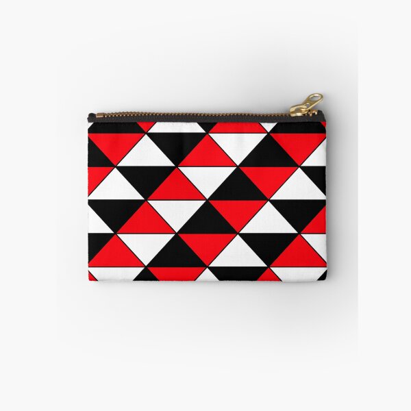 Item preview, Abstract Triangles pattern - red, black and white. designed and sold by K.S ART.
