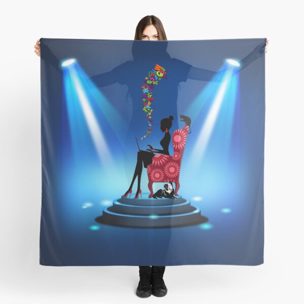 I,m a Writer and Love Blogging Scarf