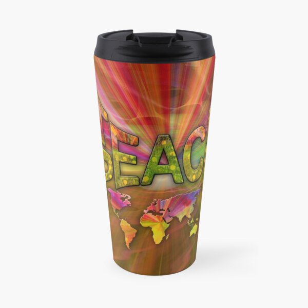 Teach Peace Globally Travel Mug