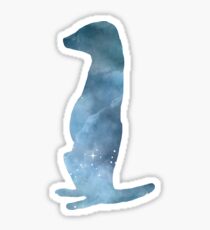 Meerkat Silhouette Sticker