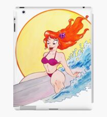 surf girl iPad Case/Skin