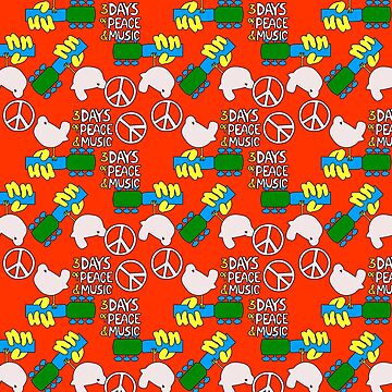 "woodstock 1969" Poster for Sale by AvotArt Redbubble