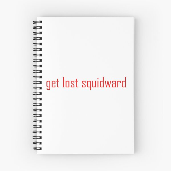 Item preview, get lost squidward  designed and sold by Madhattermegs.