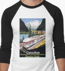 Camiseta ¾ estilo béisbol Viajar por el Pacífico canadiense / canadiense