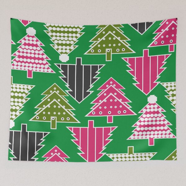 Item preview, Festive Christmas trees designed and sold by CocosAbstract.