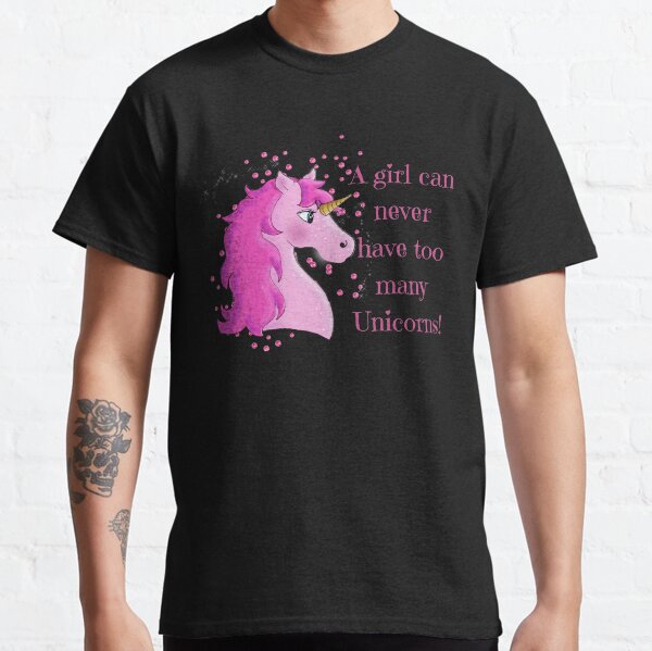 Pink Unicorn Classic T-Shirt