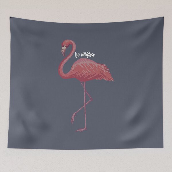Item preview, Flamingo be unique designed and sold by Flavourista.