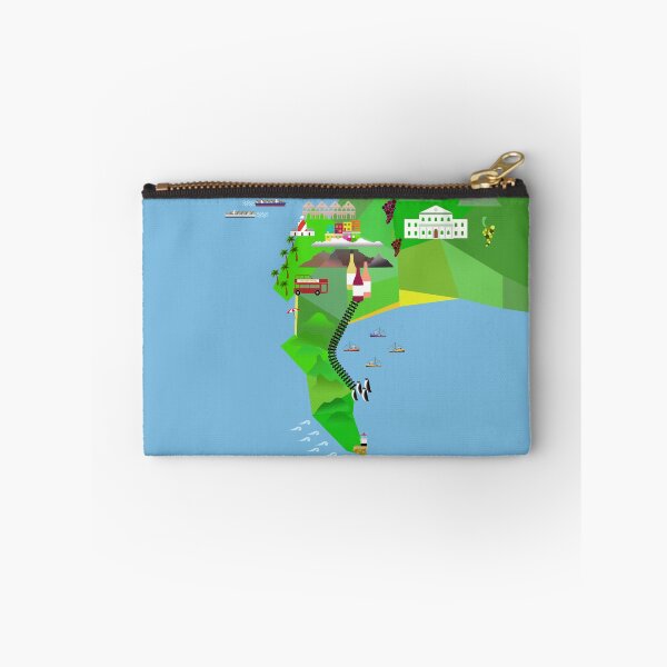 Item preview, Cape Town Graphic Art Map designed and sold by GetItGiftIt.