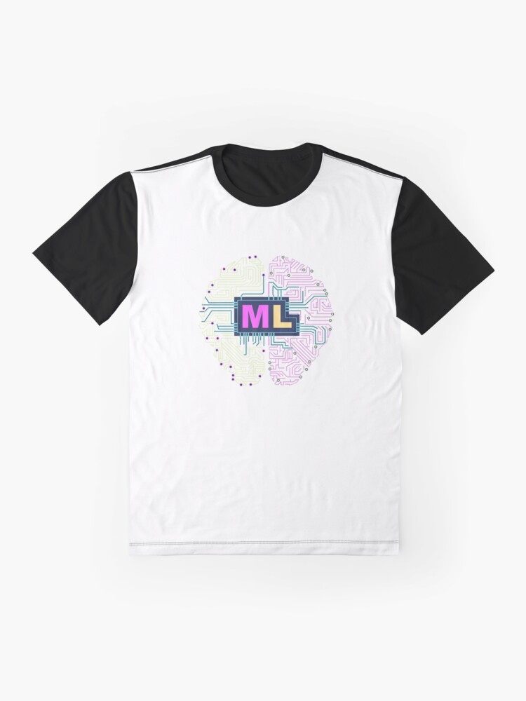 Alternate view of machine learning ML AI artificial intelligence deep big data science analytics Graphic T-Shirt