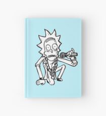 Cuaderno de tapa dura Rick Sanchez de Rick and Morty ™ Obteniendo Schwifty