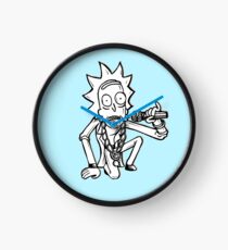 Rick Sanchez from Rick and Morty™ Getting Schwifty Clock