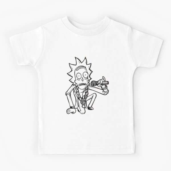 Rick Sanchez from Rick and Morty™ Getting Schwifty Kids T-Shirt