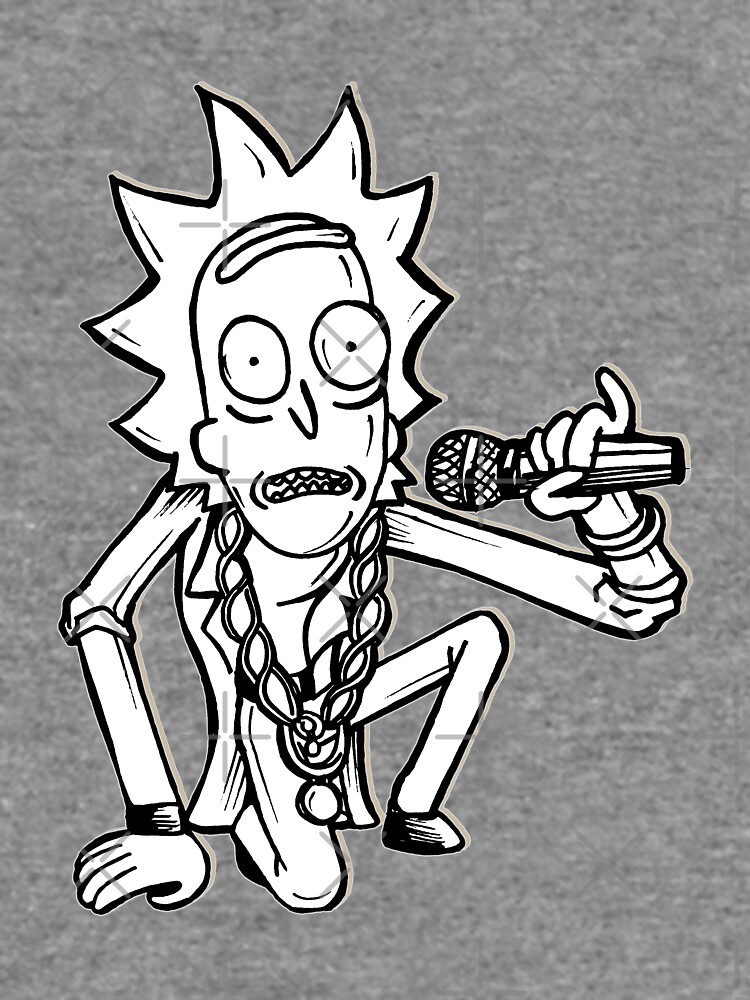 Rick Sanchez from Rick and Morty™ Getting Schwifty by sketchNkustom