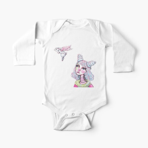 Sad Goodbye Long Sleeve Baby One-Piece