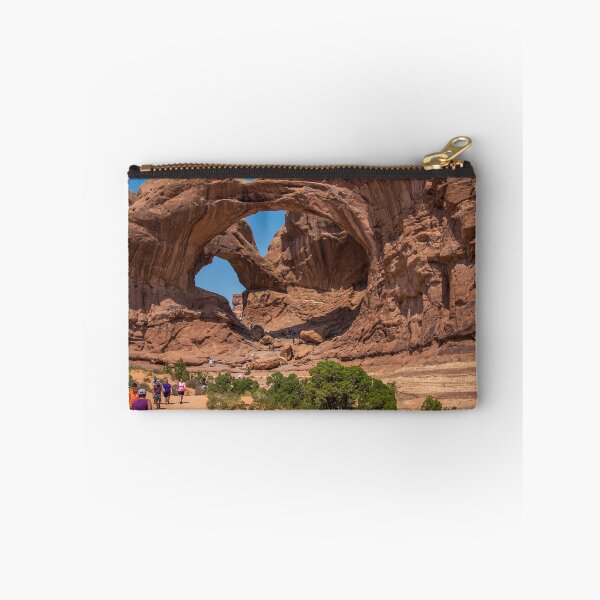 Item preview, USA. Utah. Arches National Park. Pilgrimage to Double Arch. designed and sold by vadim19.